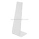Support de collier en acrylique en forme de L