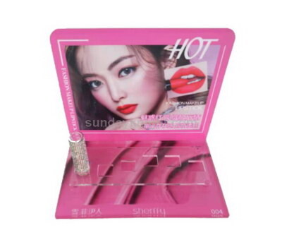 Lippenstiftständer aus rosa Acryl