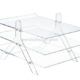 SKBH-244-1 Clear acrylic file holder wholesale