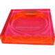 SKCC-057-1 Custom acrylic block soap dish