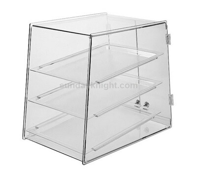 Acrylic display cabinet for bakery