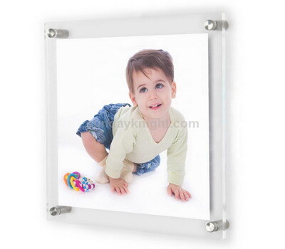 Custom wall mount acrylic frames