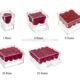 SKAB-183-1 Acrylic flower rose box wholesale