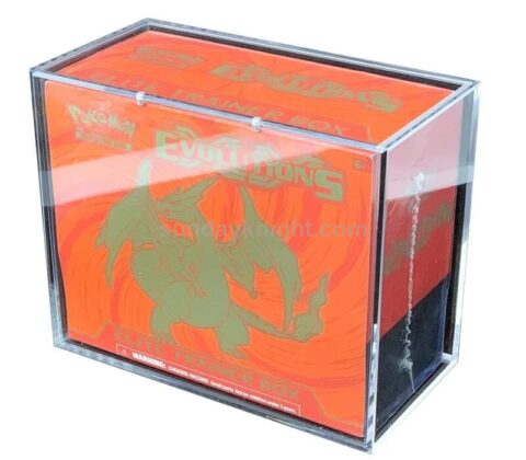 Custom Acrylic Booster Box ETB Box Theme Deck Box Wholesale