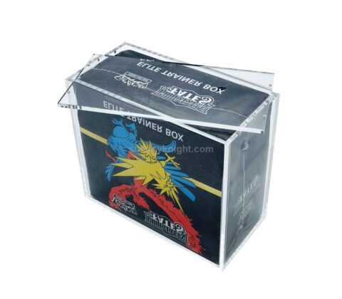 SKAB-185-5 Custom Pokemon Acrylic Booster Box ETB Box Theme Deck Box Wholesale