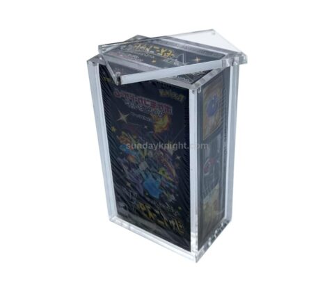 SKAB-185-7 Custom Pokemon Acrylic Booster Box ETB Box Theme Deck Box Wholesale