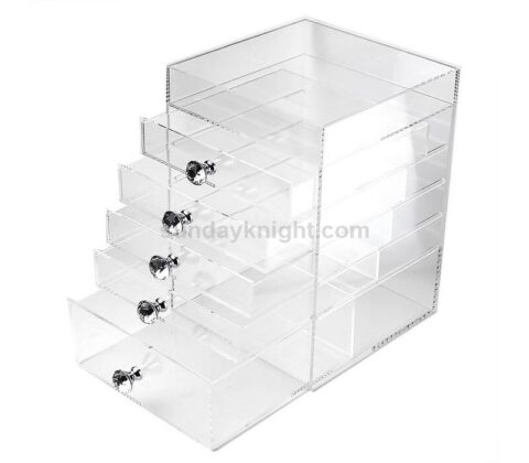 Custom makeup storage box acrylic makeup organizer wholesale