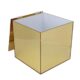 Gold mirrored storage box
