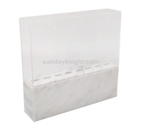 SKAB-190-3 marble acrylic tweezer stand