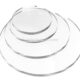 Customized cake safe clear acrylic round circle discs for cake decoration
