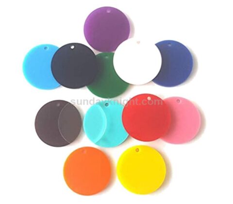 round perspex discs