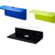 Color acrylic floating shelf