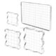 Custom acrylic stamp blocks clear stamping blocks tools with grid lines