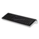 SKOT-381 Supporto per tastiera inclinato in acrilico trasparente per tastiera ergonomica