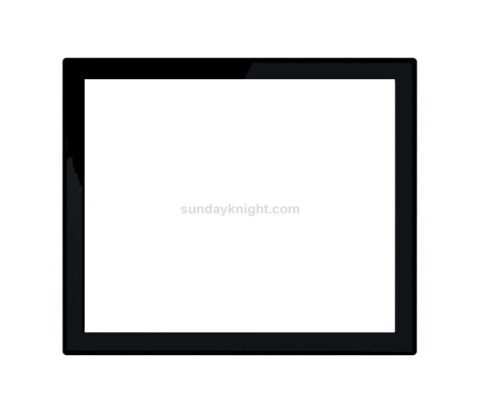 SKOT-386-3 Custom acrylic bezel monitor frame