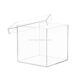 Clear acrylic box with lid