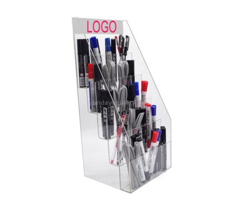 SKOT-403-1 custom clear acrylic pen display stands display holder