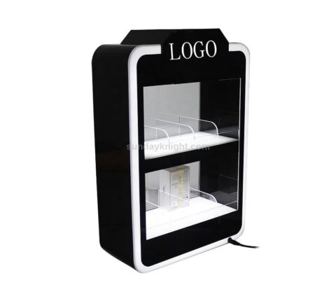 Custom Led Lighting E Cig Liquid Display Cabinet