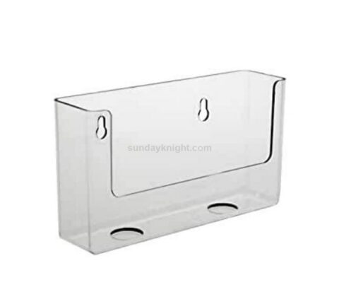 Wall Mounted Clear Acrylic Postcard Holder