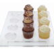 SKFD-250-1 Customized acrylic serving palette for cupcake