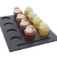 SKFD-250 Customized acrylic serving palette for cupcake