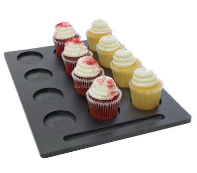SKFD-250 Aangepast acryl dienend palet voor cupcake