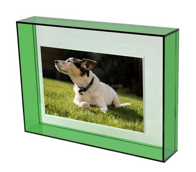 Modern design colored acrylic decorative photo frame