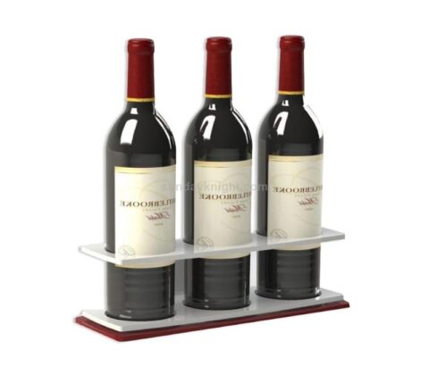 3 bottle wine display rack wholesale