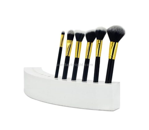 Custom makeup brush display stand