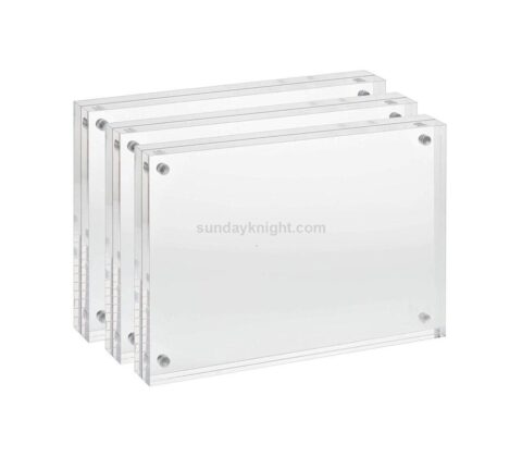 Acrylic block photo frame bulk sale