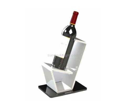Single wine bottle display holder wholesale