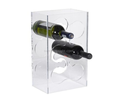 Clear acrylic wine rack wholesale