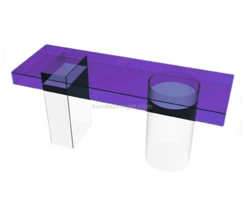 Bureau en acrylique personnalisé