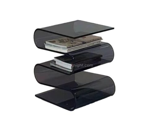 Unique modern acrylic book shelf wholesale