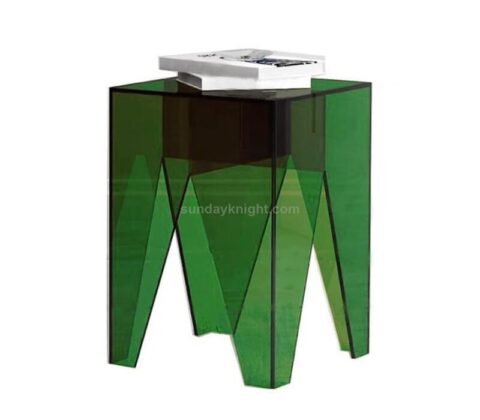 Custom lucite end table
