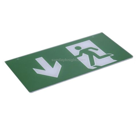 SKAS-126-1 Custom wall mounted acrylic EXIT fire signs