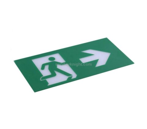 SKAS-126-2 Custom wall mounted acrylic EXIT fire signs