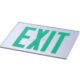Custom wall mounted acrylic EXIT fire signs