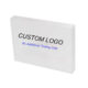 SKCA-076-3 Custom solid acrylic logo block acrylic brand block display cube wholesale