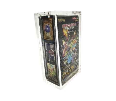Wholesale Japanese Pokemon Display Case Pokemon Booster Box For High Class Version Handmade