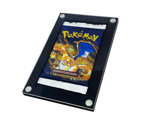 SKPA-005-1 Custom Acrylic Premium Booster Pack Display Case Wholesale