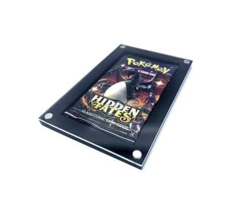 Custom Acrylic Premium Booster Pack Display Case Wholesale