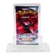 Custom Acrylic Pokemon Pack Display Stand Clear Magnetic Lid