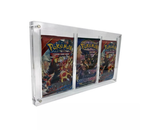 SKPA-011-2 Wholesale Pokemon Cards Booster Pack Acrylic Plastic Display Case Collectible Card