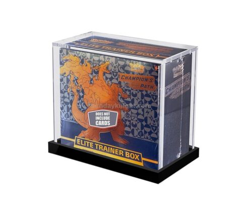 SKPA-014-1 Custom Pokemon UPC ETB Booster Box Display case Celebrations Ultra Premium Collection Elite Trainer Box with Magnet Lid