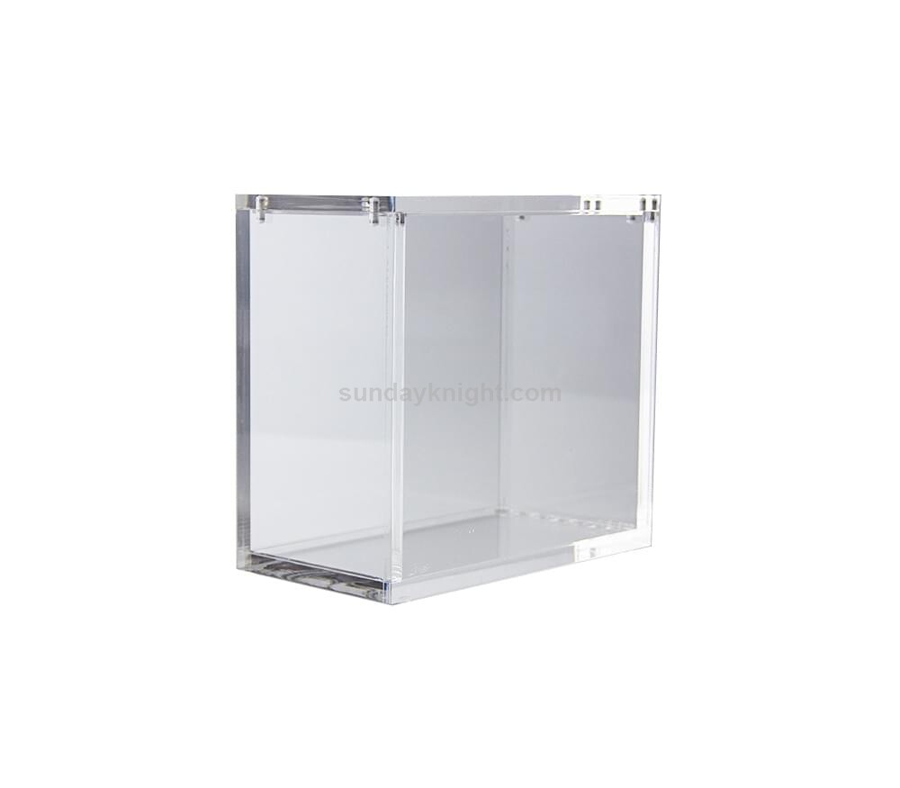 6mm Thick Clear Acrylic Magnetic Display Case For Trading Card Booster Boxes - Protective Storage