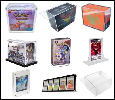 Pokemon acrylic case