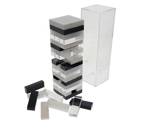 Custom Ins Style Acrylic Tumbling Tower Elegant Decor Block Game