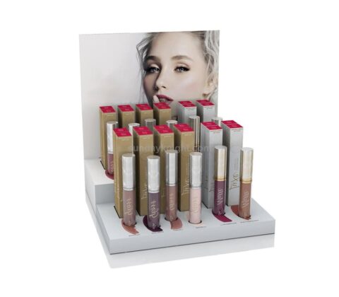 Personalized acrylic lipstick display stand for shop