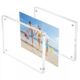 SKPF-099-2 Factory price magnetic acrylic picture frames Lucite photo frames 5x7 wholesale